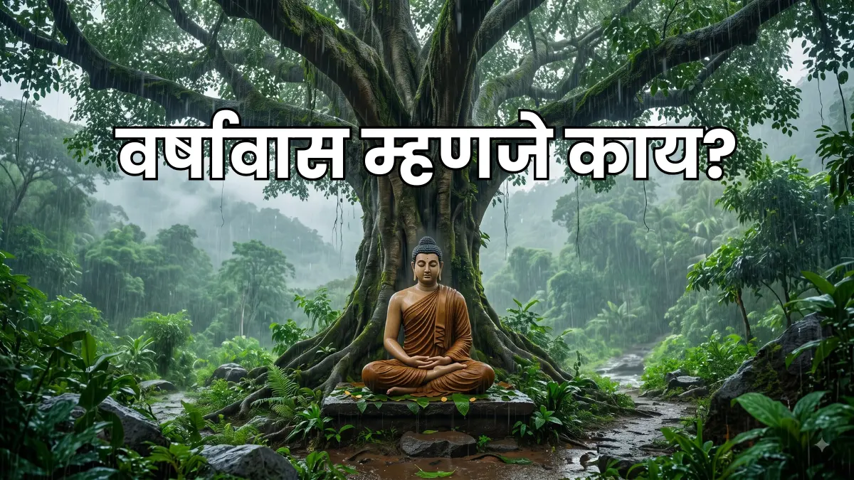 वर्षावास म्हणजे काय? भगवान बुद्धांची पावसाळी साधना